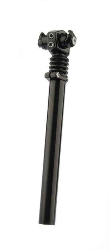 Postmoderne gefederte Sattelstütze PM-207 350 27,2 – schwarz