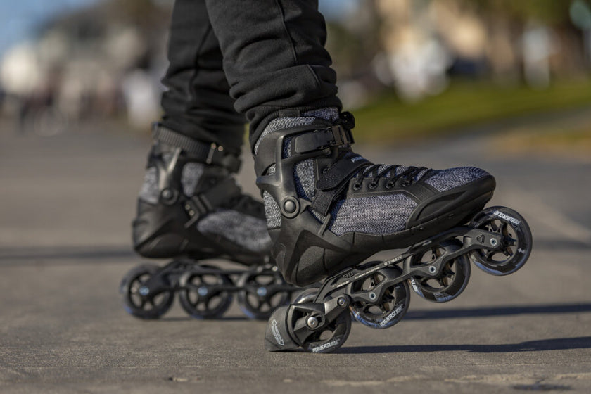 Powerslide Inline Skates Phuzion Radon Enzo 90 83A Schwarz Größe 40