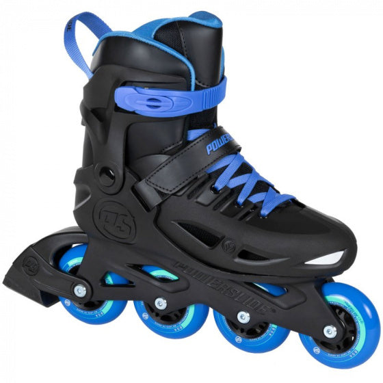 Powerslide One Stargaze Inlineskates 85A Schwarz Blau Größe 37 40