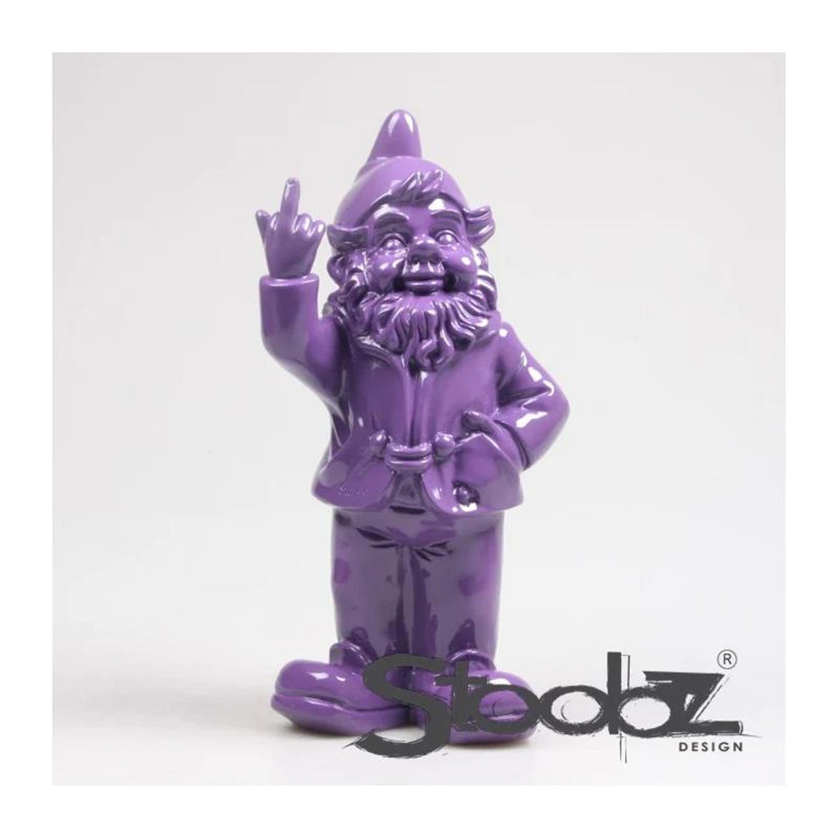 Stoobz Design Stoobz Gnom f*ck you lila 32cm