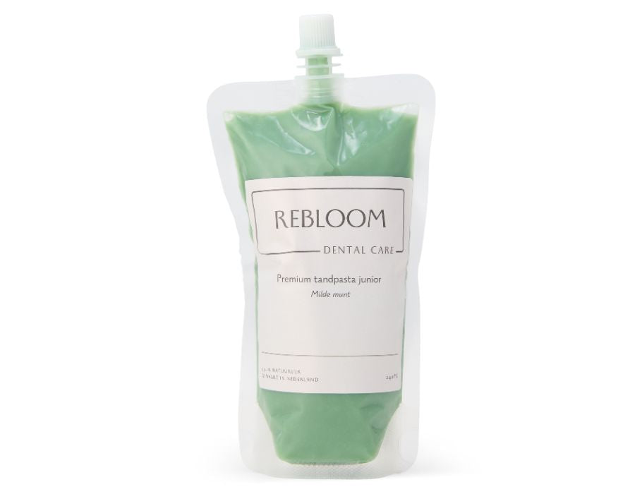 Rebloom Care Premium Zahnpasta Nachfüllpackung – milde Minze – 240 ml