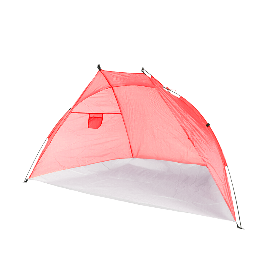 Pro beach strandtent rood 218x115x115cm