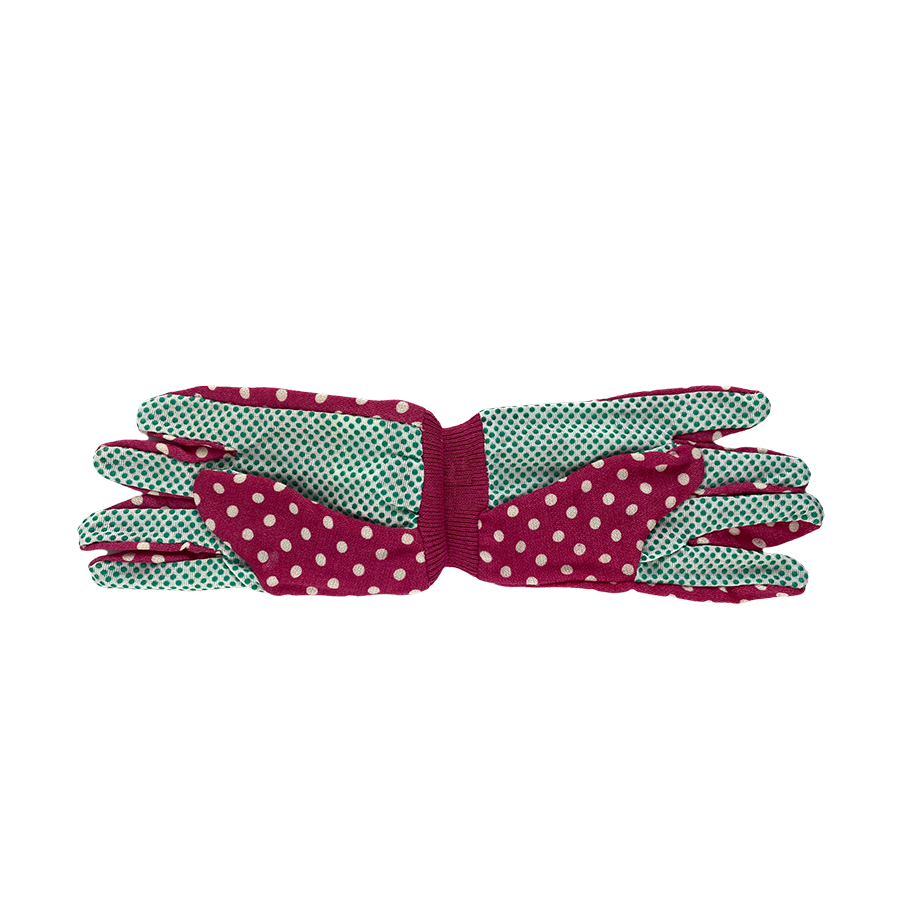 Pro garden tuinhandschoenen bordeaux maat m