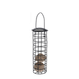 Pro Garden Vogelfutterhalter Metall ø7x31,5cm schwarz