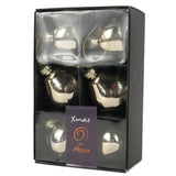 Xmas by Mooss Xmas by Moos Weihnachtskugeln rosa 6 cm 6 Stück | 30 Stück