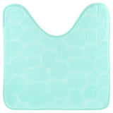 Toilettenvorleger Aqua Mikrofaser 50 x 50 cm | 16 Stück