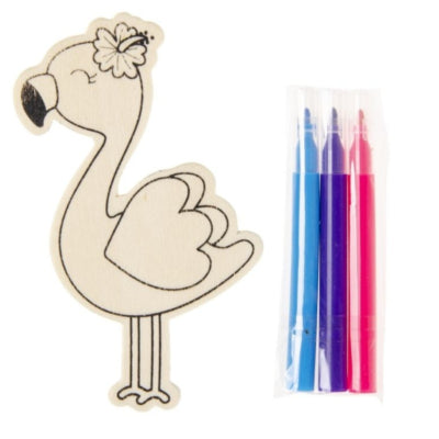 Färben Sie Ihre eigene Holzfigur DIY 11 cm 3 sortiert | 36 Stück