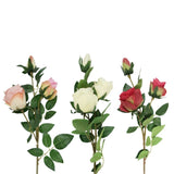 No brand Kunstblumen Rosen 79 cm 3 sortiert | 4 Stück