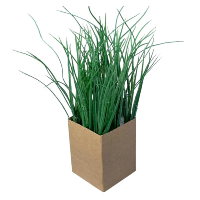 Künstliche Pflanze im Kraftbeutel Gras 28 cm | 12 Stück