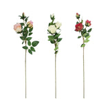No brand Kunstblumen Rosen 79 cm 3 sortiert | 4 Stück