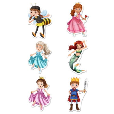 Toi-toys Puzzles Märchen 19 cm 6er-Set | 12 Stück