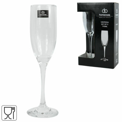 Homeware Champagnerglas Vintessa 190 ml 2 Stück | 12 Stück