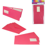 Karten mit Umschlägen Fuchsia 21 cm 5 Stück | 48 Stück