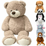 Kuscheltier XL Plüsch 90 cm 6-fach sortiert | 12 Stück