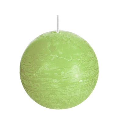 Spaas(r) Kugelkerze kalkgrün 8 cm | 12 Stück