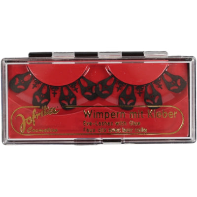 Jofrika Cosmetics künstliche Wimpern Totenkopf 7 cm B-Wahl VE180 | 60 Stück