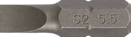 Promat Tech-Arbeitsbit | für Schlitzschrauben | 6,5 mm Länge 25 mm 1 4 Zoll c6,3 | Schnittstärke 1,2 mm - 4000829107