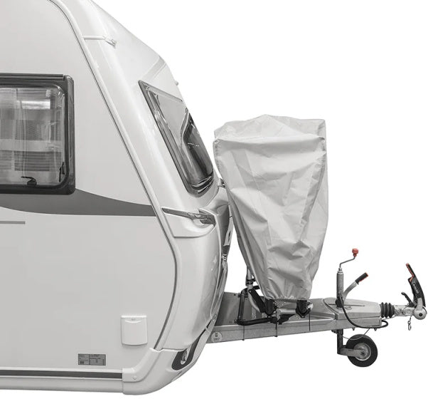 Proplus XL Fahrradabdeckung - 210d Oxford Ripstop - Hellgrau - 2 Fahrräder - E -Bikes