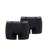 Puma Basic Boxer Short Men (Pack von 2) Schwarze Größe xl