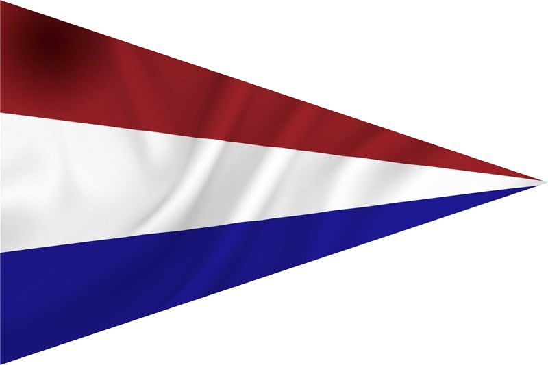 Dokkumer Flaggen Zentralpunktflagge Niederlande 20x30 cm Spinnpoly