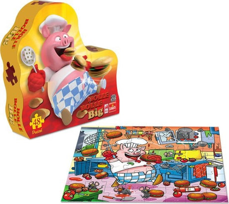 Goliath-Puzzle - hohles konvexes Ferkel - 48 Teile