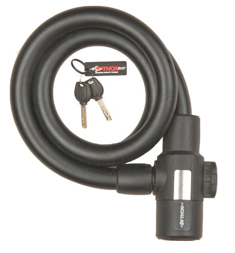 Buzaglo Python Lock Kabelschloss 15mmx90cm, mit Halterung