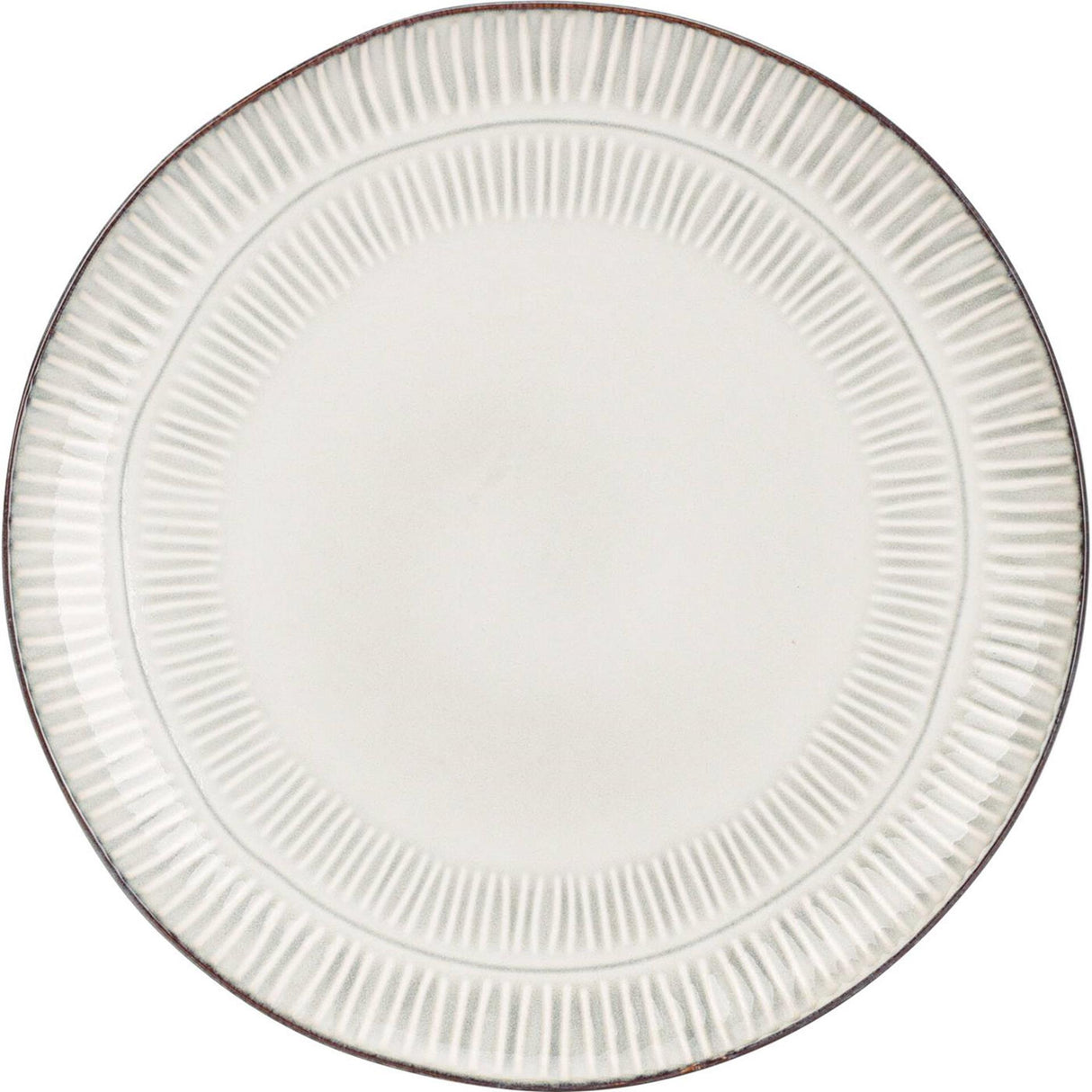 Excellent houseware bord aardewerk gres dia 27cm doos a 6 stuks