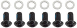 Quaxar iris ultra-lightweight titanium 6-hole brake disc
