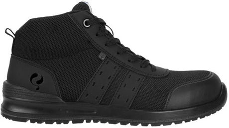 Quick werkschoen sprint dark hoog qs0562 s1p | zwart | maat 44 - 8718591551147