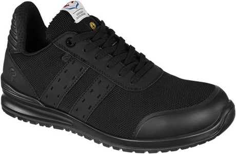 Quick werkschoen sprint dark laag qs0561 s1p | zwart | maat 39 - 00.114.006.39