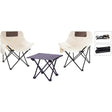 Campingset metaal 3-delig campingset metaal 3-delig