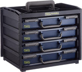Raaco Sortimentsbox praktische Box mit 4 Sortierern – 136242