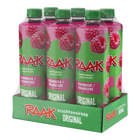Raak Fruchtsirup Himbeere (6x 750ml)
