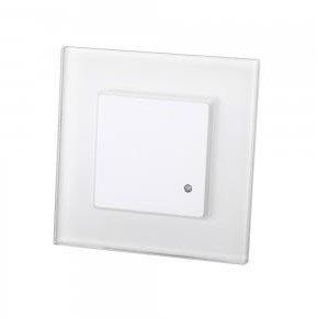 Enzo Radar-Bewegungsmelder, Wandeinbau, weißes Glasdesign – 3900319