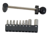Radon Comp Mini Drehmomentschlüssel-Set 1 4 1-10 Nm inkl. Bits