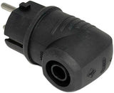 Schutzleiterstecker Gummi abgewinkelt abl - 6141230