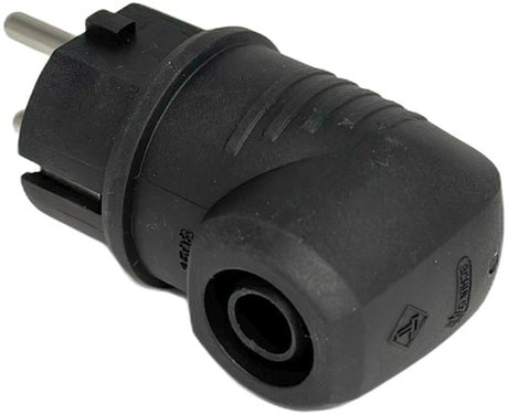 Schutzleiterstecker Gummi abgewinkelt abl - 6141230