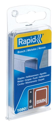 Rapid BMN dünne Drahtklammern 6 mm, 1.080 Stück – 40109555 – 40109555