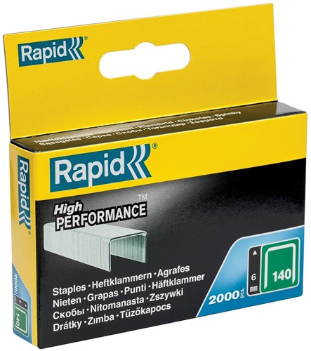 Rapid Nr. 140 Flachdrahtklammern 6 mm, 2.000 Stück - 11905731 - 11905731