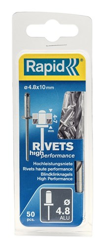 Rapid Nr. 53 dünne Drahtklammern 10 mm, 1.080 Stück - 40109504 - 40109504