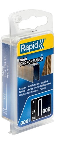 Rapid Nr. 606 schmale Rückenklammern 23 mm, 600 Stück – 40109530 – 40109530
