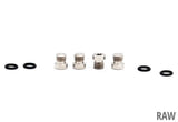 Oak Components Titanschrauben-Set für Sram Bleedport Dot (4 Stück)