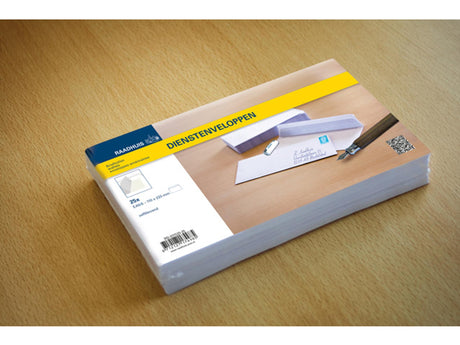 Rathausumschläge 110x220 dl Serviceklebestreifen weiß 80gr 25 Stück selbstklebend