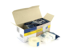 Gemeindehausklebeband transparent 19mmx33m 10 Rollen