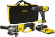 Stanley ingesteld v20 sfmck471d2s 2x2,0ah zak