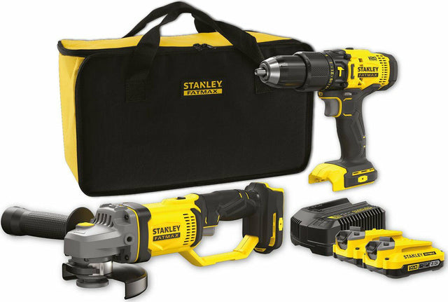 Stanley ingesteld v20 sfmck471d2s 2x2,0ah zak