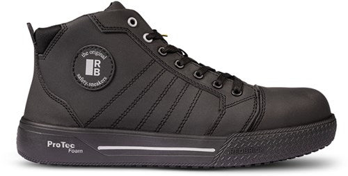 Redbrick beater high s3s | zwart | maat 43 - 8713458014094