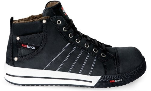 Redbrick Ice Sneaker High S3 gefüttert schwarz – Größe 40 – 11.083.037.40