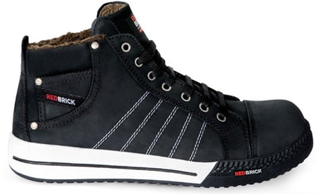 Redbrick Ice Sneaker High S3 gefüttert schwarz – Größe 40 – 11.083.037.40