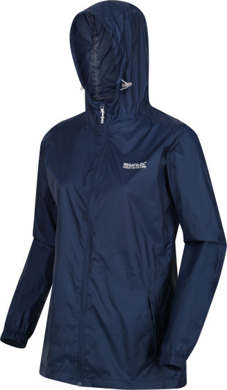 Regatta Pack-it III Regenjacke Damen Dunkelblau Größe XS